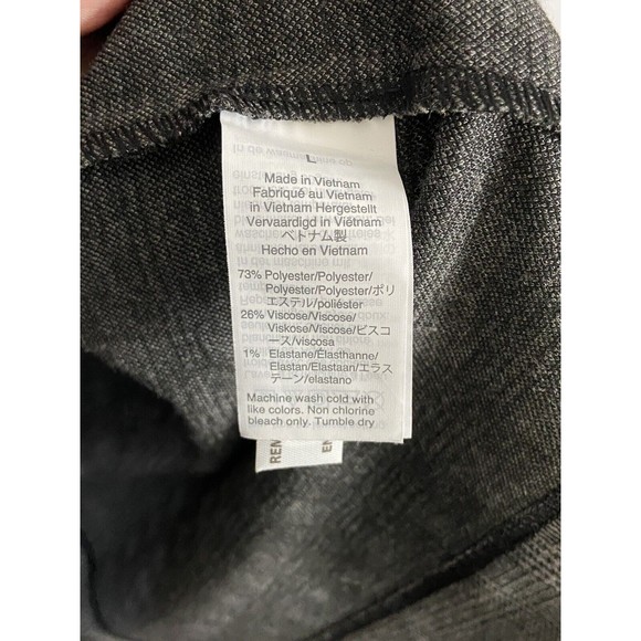 Madewell Blazer Oversized Jacket Knit Glen Plaid Black Gray Women's Size L - Picture 7 of 8